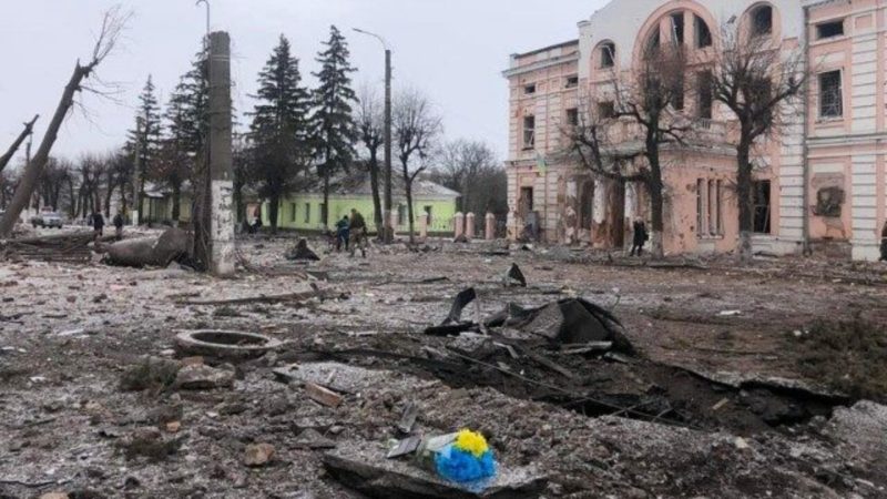 Російські війська завдали ракетного удару по місту Шостка