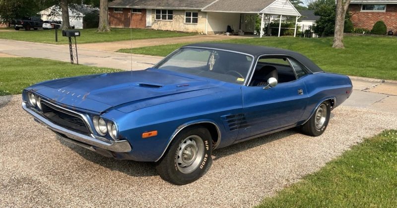 У США знайшли рідкісний Dodge Challenger 1972 року, що простояв у гаражі 45 років